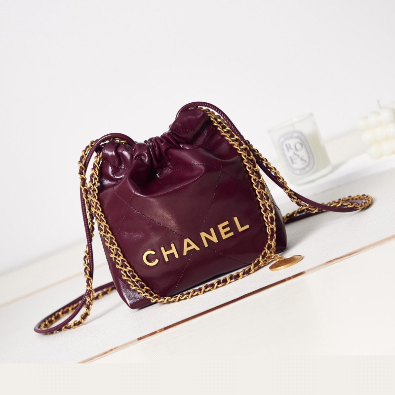 Ch*el bucket bags